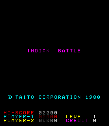 Indian Battle Title Screen
